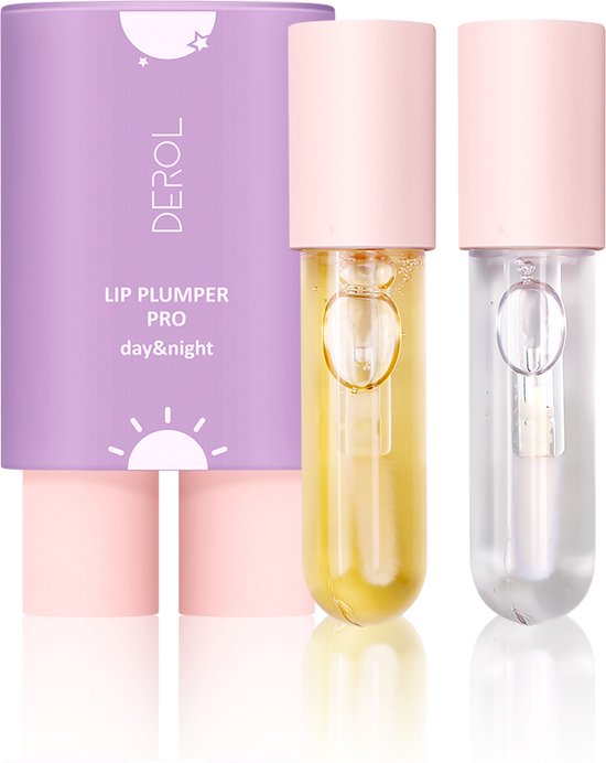 Lip Plumper Dag en Nacht 2 stuks Lip Plumping Lip Plumper Lip