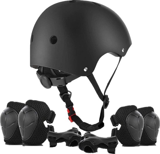 Roller enfant fille + casque + protections