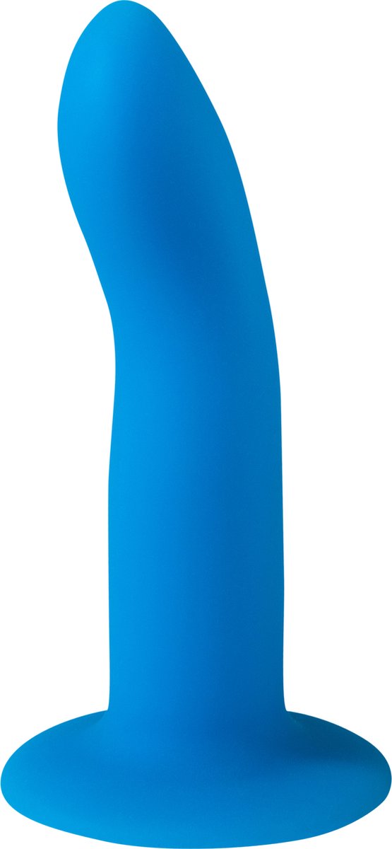 Goedkoopste Dildo - Rave Neon Driver - Glow in the dark - 100 Siliconen - Blauw