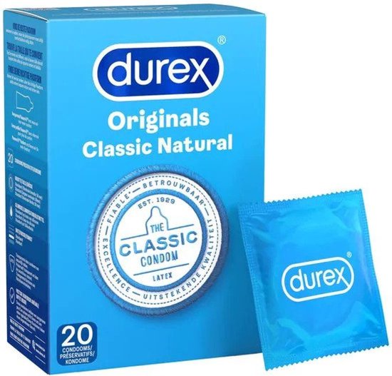 Durex Classic Natural 20st
