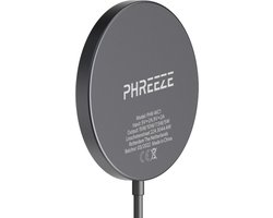 Draadloze Oplader - Geschikt voor iPhone 12, 13, 14, 15 (Pro, Max, Plus, Mini) - Magnetisch - Oplaadstation Draadloos - Usb C Lader