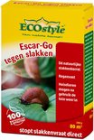 ECOstyle Escar-Go Bestrijdingsmiddel tegen Slakken - Regenvaste Slakkenkorrels - Stopt Slakkenvraat Direct - 80 M² - 200 GR