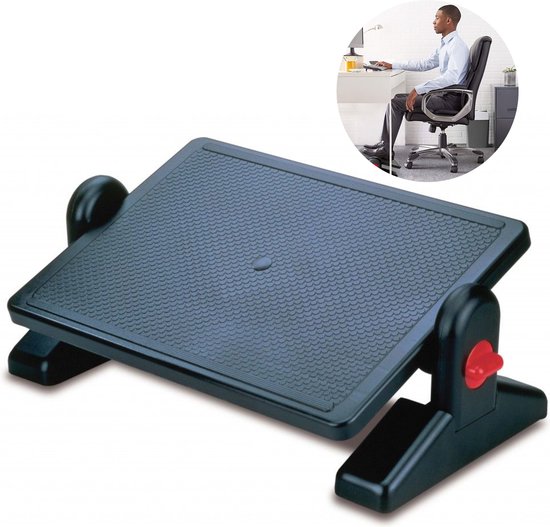 Repose-pieds ergonomique réglable sous le bureau, repose-pieds incliné pour  ordinateur, repose-pieds de bureau