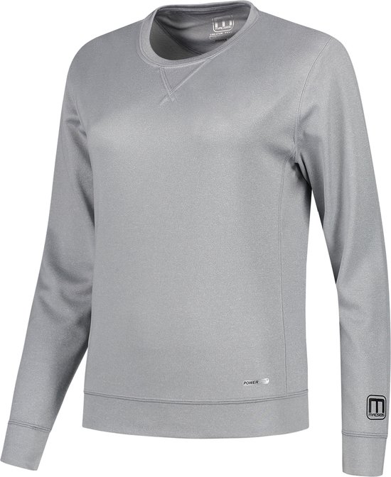 Macseis Creator sweater voor dames lichtgrijs gemêleerd maat  XXL