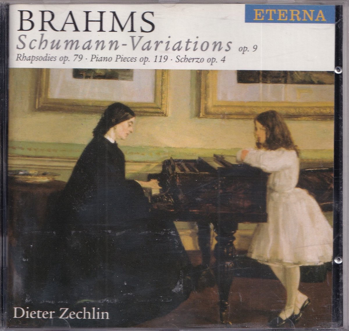 Piano pieces - Johannes Brahms - Dieter Zechlin