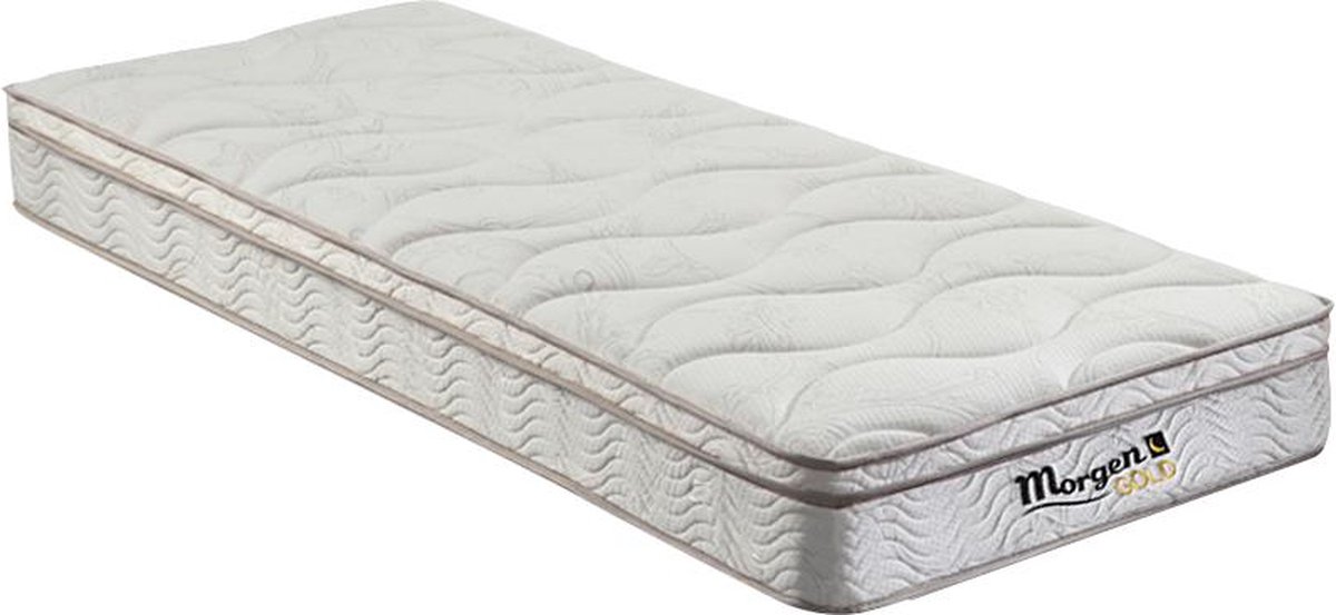 Vente-unique Matras 90 x 200 cm met pocketveren en vormgeheugen dikte 20 cm - WOLKENTANZ van YSMÉE L 200 cm x H 20 cm x D 90 cm
