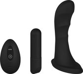 EIS, vibrator, 'anaal vibrator met afstandsbediening', 10 programma's, waterdicht (IPX7), zwart