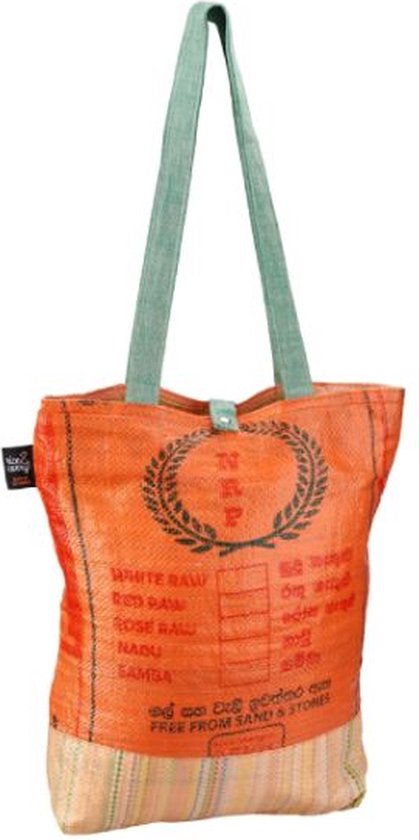 Markttas - Upcycled Rijstzak - 1 | bol.com
