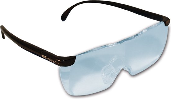 Ontel Big Vision Glasses – 160% vergrotende bril – vergrootglasbril -  leesbril –... | bol.com