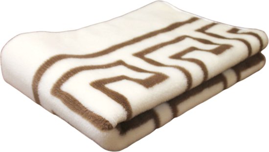 Lanavitta Wolldecke Meduza 150x200cm - 100% Australische Wolle Tagesdecke & Sofa Plaid