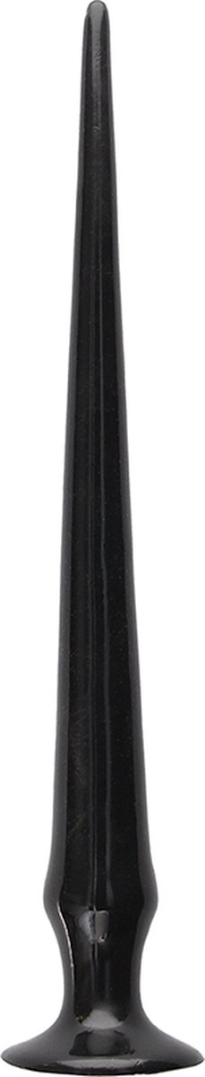 Goedkoopste Ass Spike Dildo - 34 cm - Black