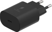 Adaptateur/chargeur universel USB-C - Chargeur rapide (25W) - Chargeur prise USB - Bloc - Convient pour Samsung et Apple iPhone - Chargeur iPhone 11, 12, 13, 14