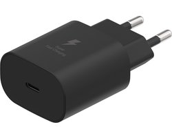 Universele USB-C adapter/oplader - Super Fast Charger - Snellader (25W) - USB stekker lader - Blokje - geschikt voor Samsung en Apple iPhone - iPhone 11, 12, 13, 14 oplader
