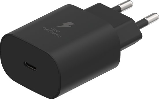fluweel Encyclopedie importeren Universele USB-C adapter/oplader - Super Fast Charger - Snellader (25W) -  USB stekker... | bol.com
