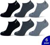 6-Pack O'Neill Low Cool Sneaker Chaussettes Unisexe Chaussettes basses - anthracite - Taille 35-38