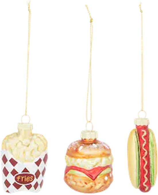 Retro Kerstbal deuk tol lang - JoMilly Vintage