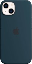 Apple Silicone Backcover MagSafe iPhone 13 hoesje - Abyss Blue
