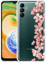 Samsung Galaxy A04s Hoesje Flower Branch - Designed by Cazy