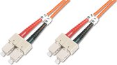 Digitus DK-2522-02 2m SC SC Oranje Glasvezel kabel