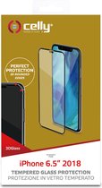 Celly 3D Tempered Glass Apple iPhone X Max / XS Max Zwart