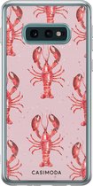 Casimoda® hoesje - Geschikt voor Samsung S10e - Lobster All The Way - Backcover - Siliconen/TPU - Roze