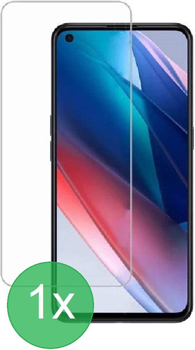 Geschikt Voor: Geschikt Voor: Oppo Reno5 Z / 5G Screenprotector 1x - screen protector - glas - bescherm - beschermglas - ZT Accessoires