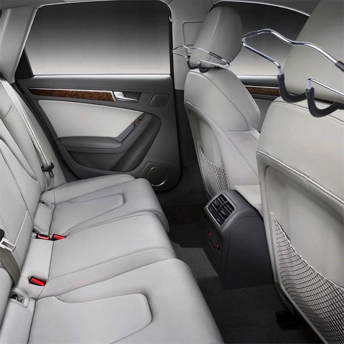 Upgrade4cars Autostoelhoezenset, universeel, zwart blauw