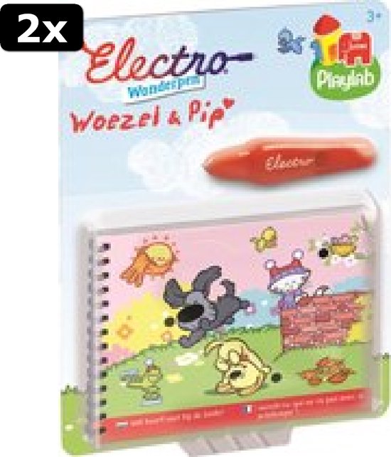 Afbeelding van het spel 2x Woezel & Pip Electro Wonderpen - Educatief Spel
