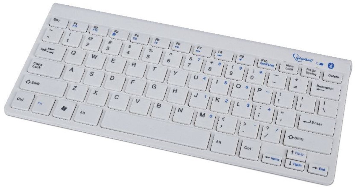 Gembird Bluetooth toetsenbord met multimedia sneltoetsen