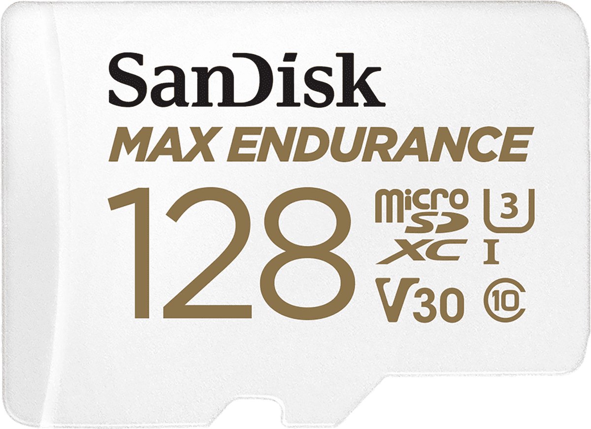 SanDisk Max Endurance 128GB MicroSDXC Geheugenkaart