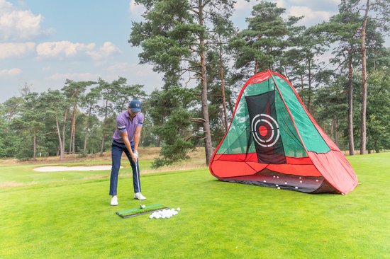 Golfmat - 2 Kunstgras Lengtes - 33x63.5 cm van Merkloos — afbeelding 3