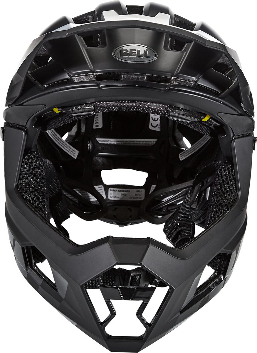 Bell Helmets Super Air R Mips - MTB helm Mat / Glos Black 52-56 cm – foto 6