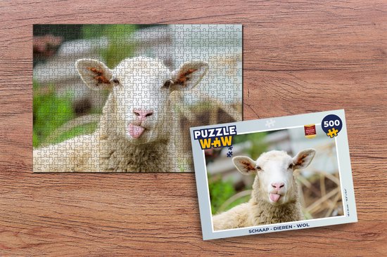 Puzzle Mouton - Animaux - Laine - Puzzle - Puzzle 500 pièces
