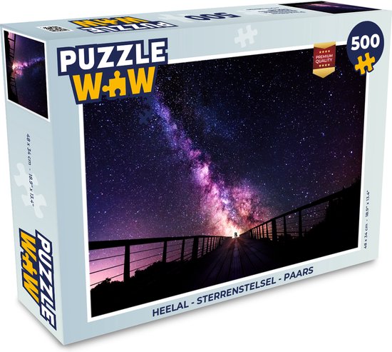 Puzzle Universe - Galaxie - Violet - Puzzle - Puzzle 500 pièces | bol