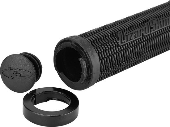 Lizard Skins Peaty Cheers Lock-On Grips - fire gum