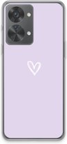 Klein coeur violet