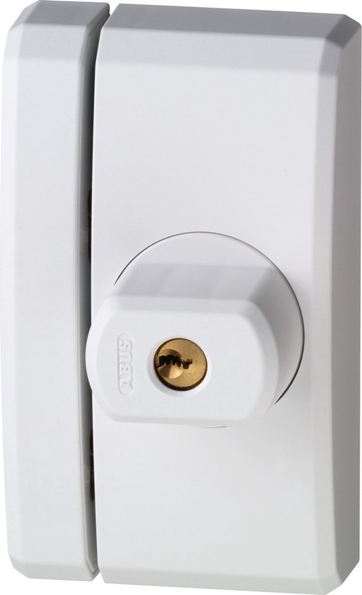 ABUS raamslot FTS 96 W KA-AL126 – wit – gelijksluitend