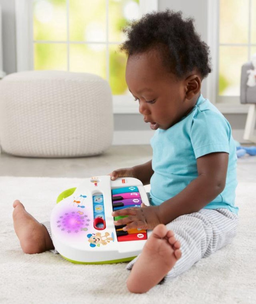 Fisher-Price Leerplezier Grappige Geluiden Light-Up Piano - Baby Speelgoed — afbeelding 15