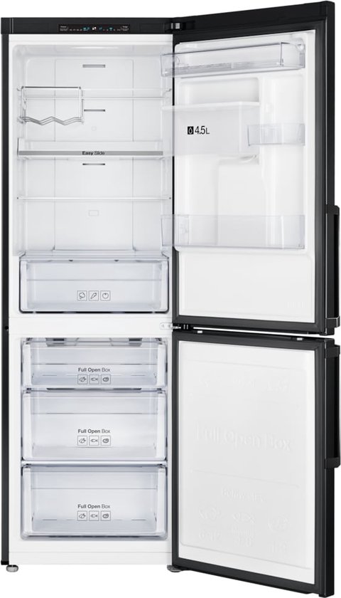 Samsung RB29FWJNDBC réfrigérateur-congélateur Autoportante 288 L Noir |  bol.com