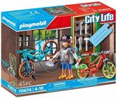 Playmobil 70674 Gift Set E-Bike Werkplaats