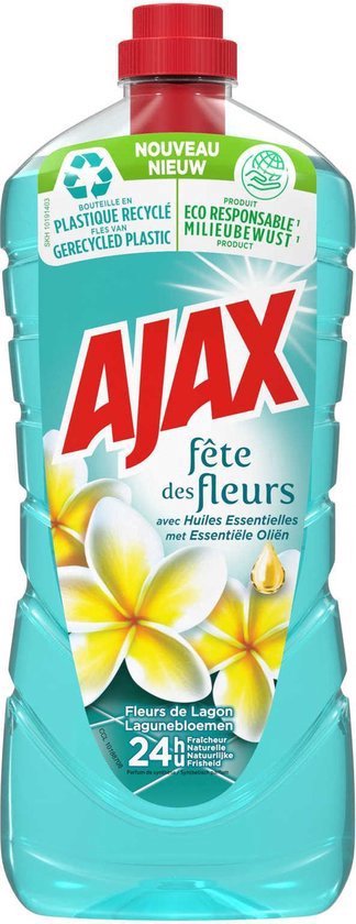 Ajax Nettoyant Tout Usage Fête Des Fleurs Fleurs Lagon 1,25L | bol.com