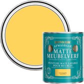 Peinture pour meubles mate lavable jaune Rust-Oleum - Gelée de citron 750 ml