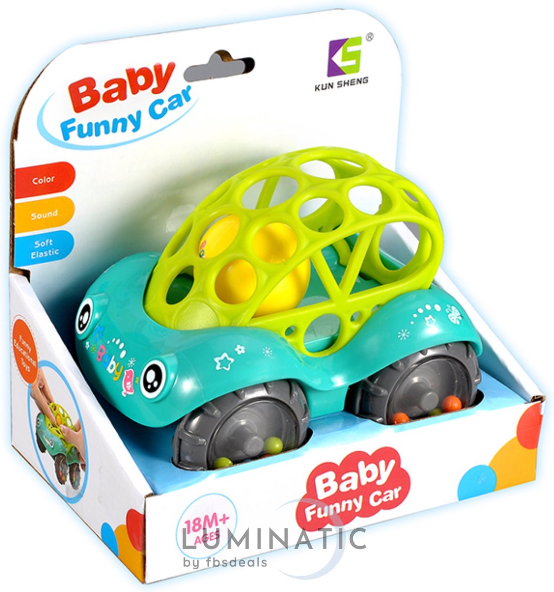 Mobile für den Kinderwagen mit Rassel & Beißring - Tumama Kids