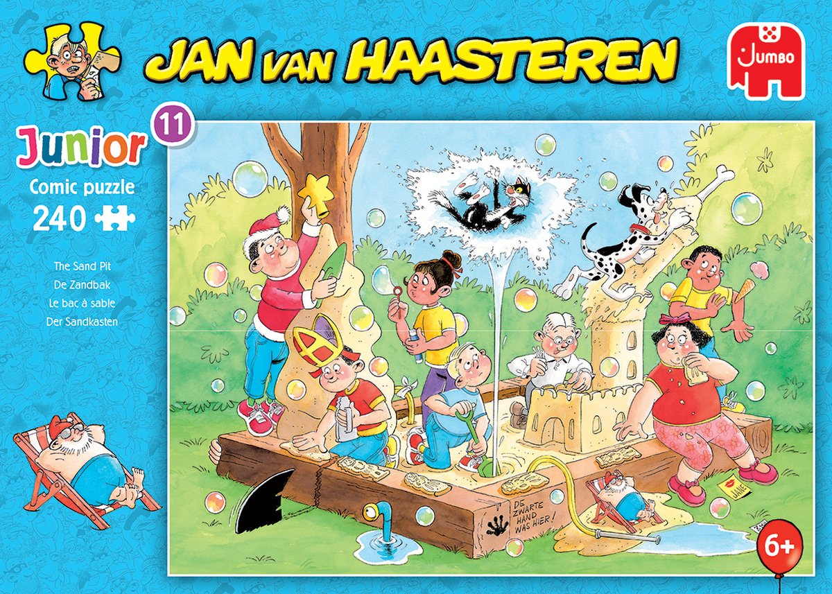 Jan van Haasteren Junior - De Zandbak 240 Stukjes - Legpuzzel — afbeelding 4
