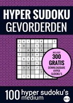 Sudoku Medium: HYPER SUDOKU - nr. 16 - Puzzelboek met 100 Medium Puzzels voor Volwassenen en Ouderen