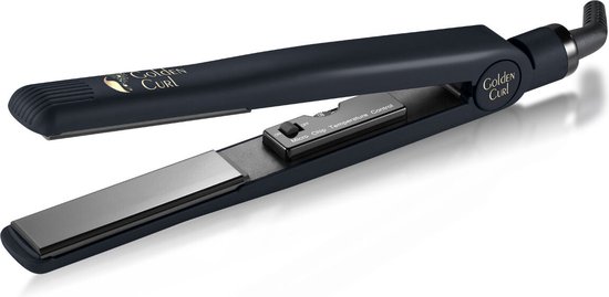 Golden Curl Titanium Straightener IL Nero Black - Golden - €135,00