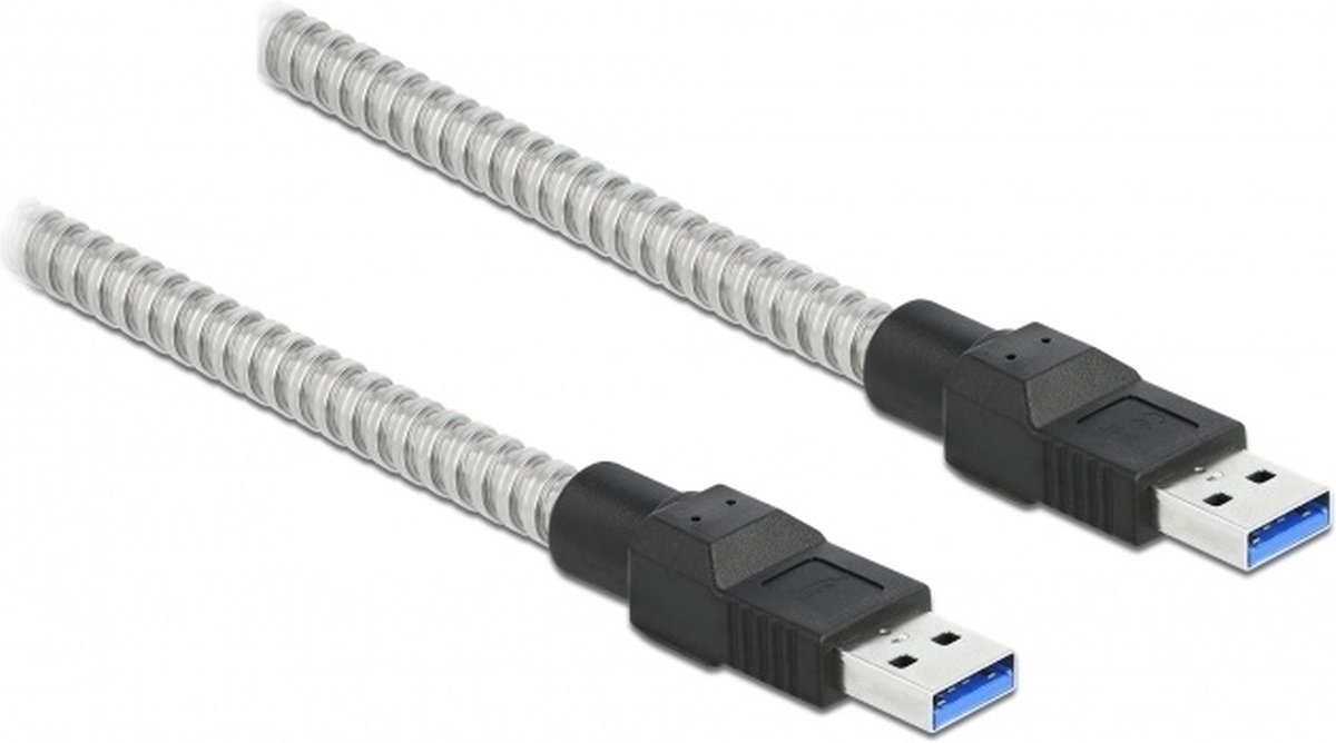DeLOCK USB naar USB kabel - USB3.0 - tot 2A / metaal - 0,50 meter