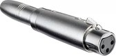 XLR (v) - 6,35mm Jack mono (v) adapter