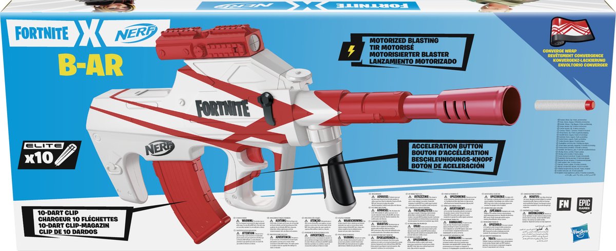 NERF Fortnite B AR - Duurzame Verpakking - Blaster — afbeelding 15
