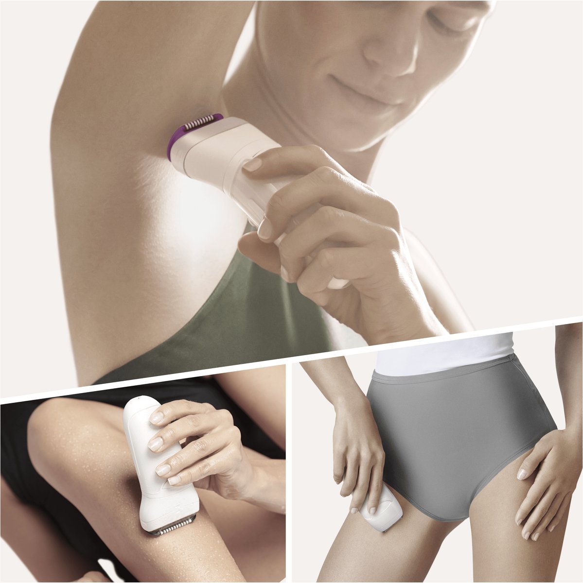 Bol.com Braun Silk-épil 9 9-710 Voor Vrouwen Voor Langdurige Ontharing, Wit/Paars aanbieding